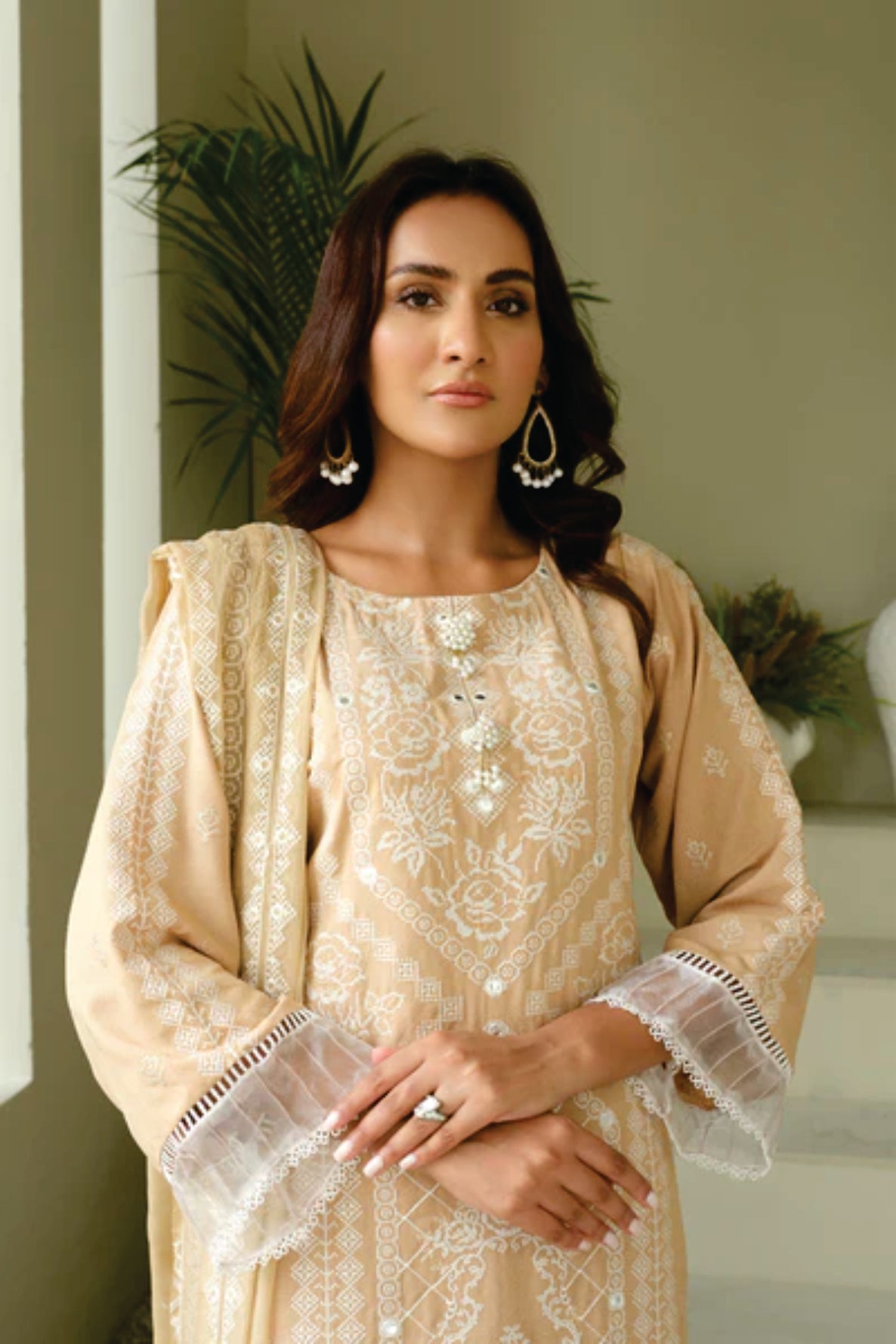 Karandi Embroidered Collection by Marjjan SKC-101(SKIN)