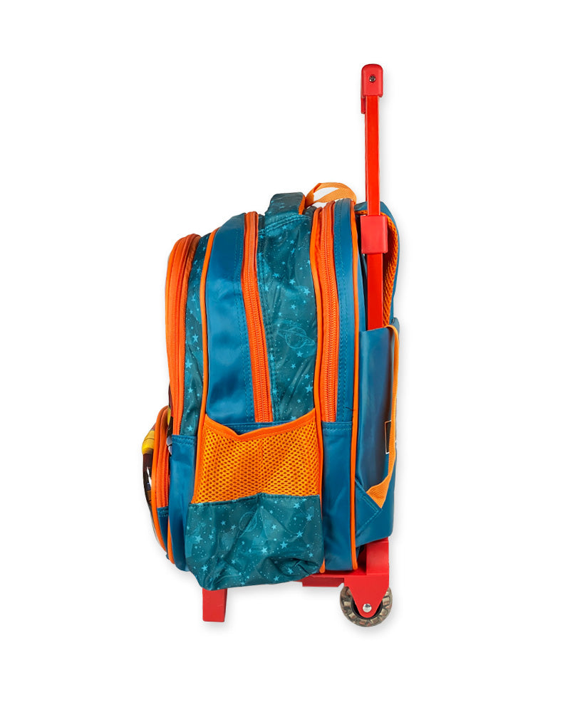 Iron Man Rolling School Bag for Boys