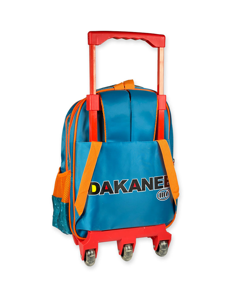 Iron Man Rolling School Bag for Boys