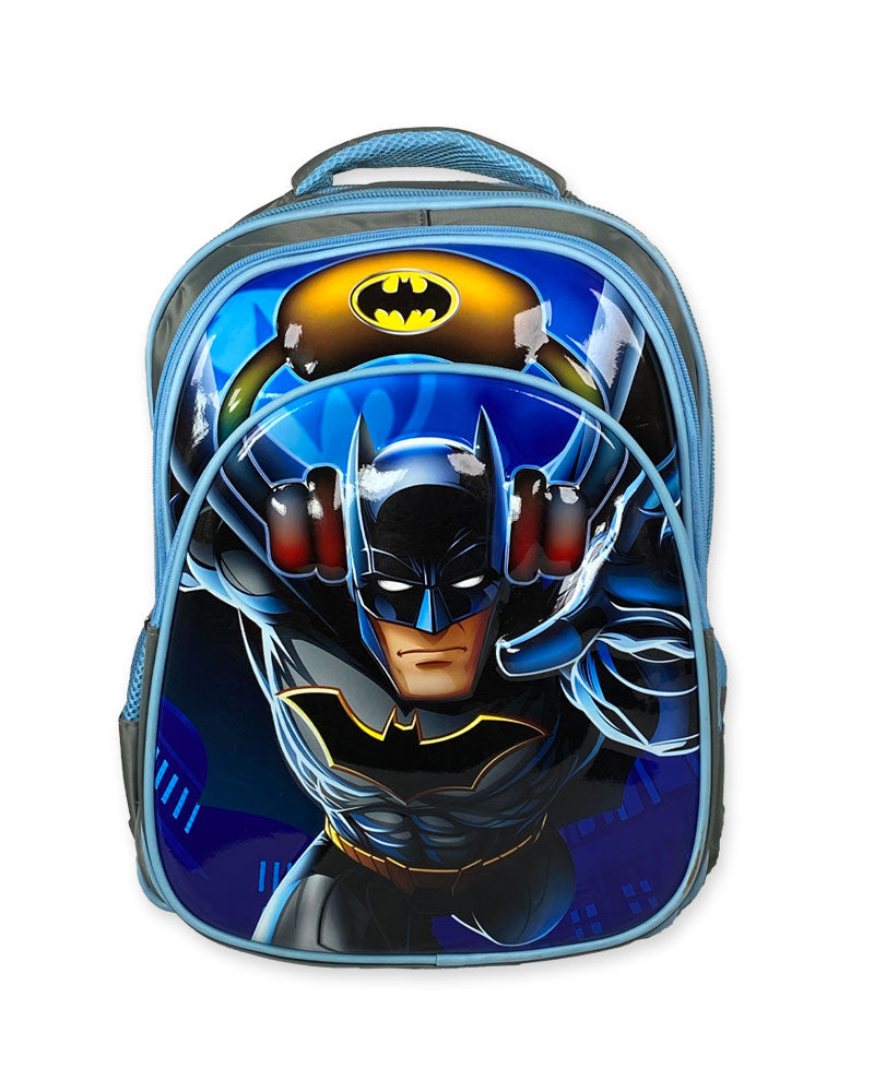 Batman Kids School Backpack Superhero Design