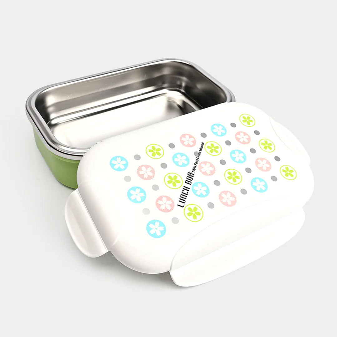 Colorful Stainless Steel Lunch Box with Lock Lid