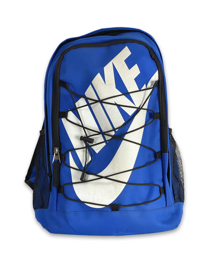 Nike Blue Sports Backpack – Durable School & Gym Bag with Logo Design