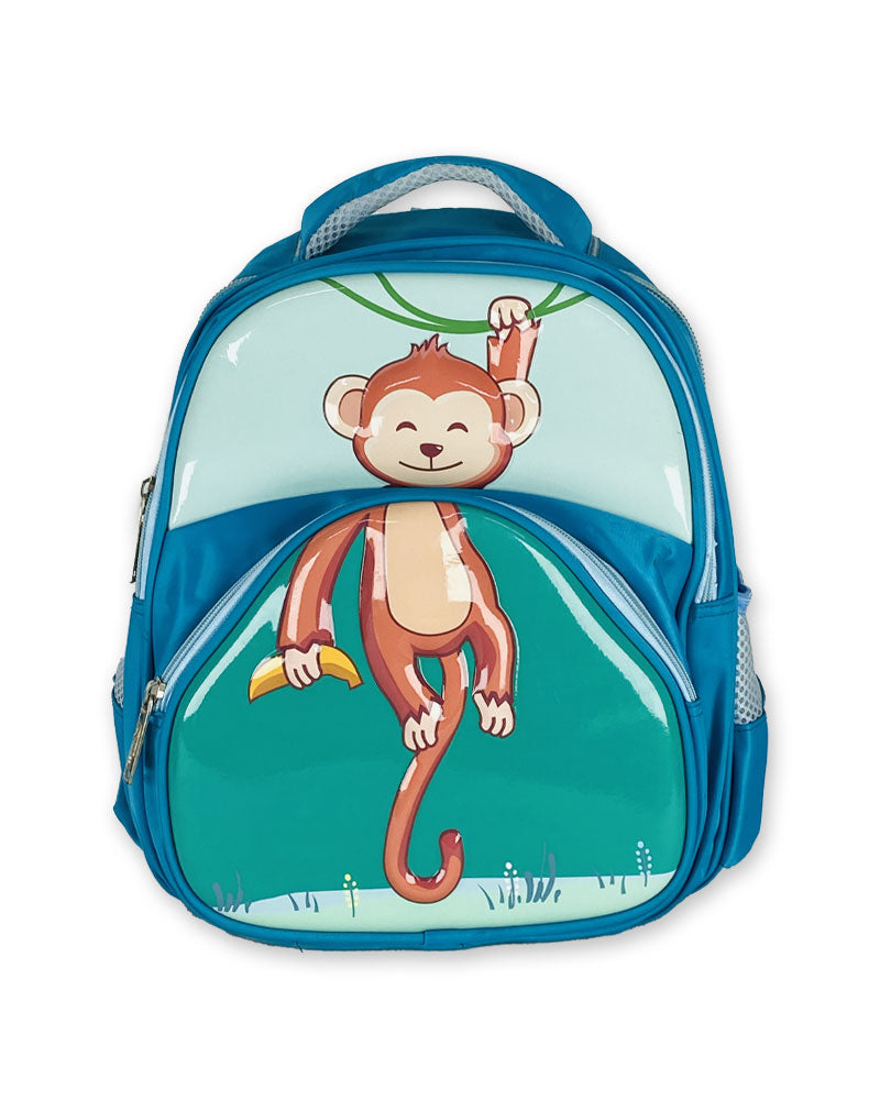 Monkey 3D Backpack – Playful and Fun School Bag for Kids