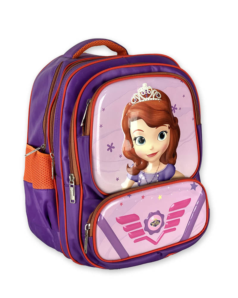 3D Princess-Themed School Backpack – Royal Style Meets Everyday Function