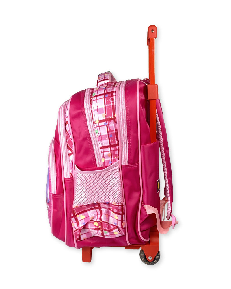 Cute Unicorn Trolley School Bag for Girls