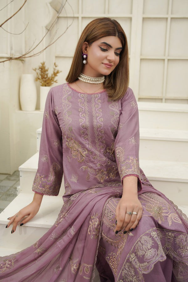 Karandi Embroidered Collection by Marjjan SKC-122