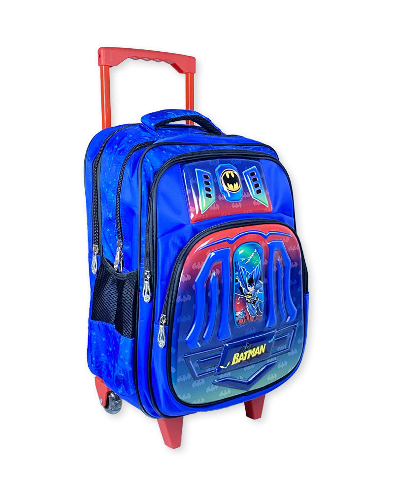 Batman Trolley School Bag for Boys Superhero Design