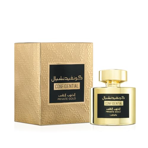 Lattafa Confidential Private Gold Edition Unisex Perfume 100ml