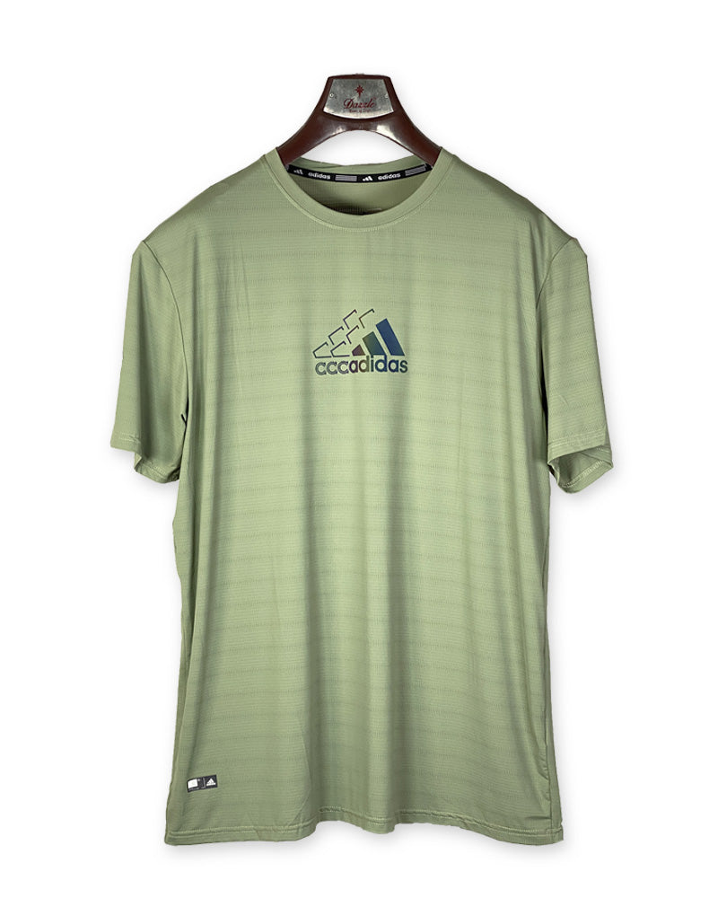 Adidas Terrex Men’s Olive Green T-Shirt – Lightweight Activewear