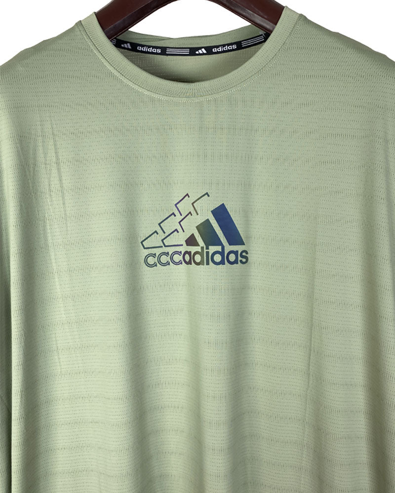 Adidas Terrex Men’s Olive Green T-Shirt – Lightweight Activewear