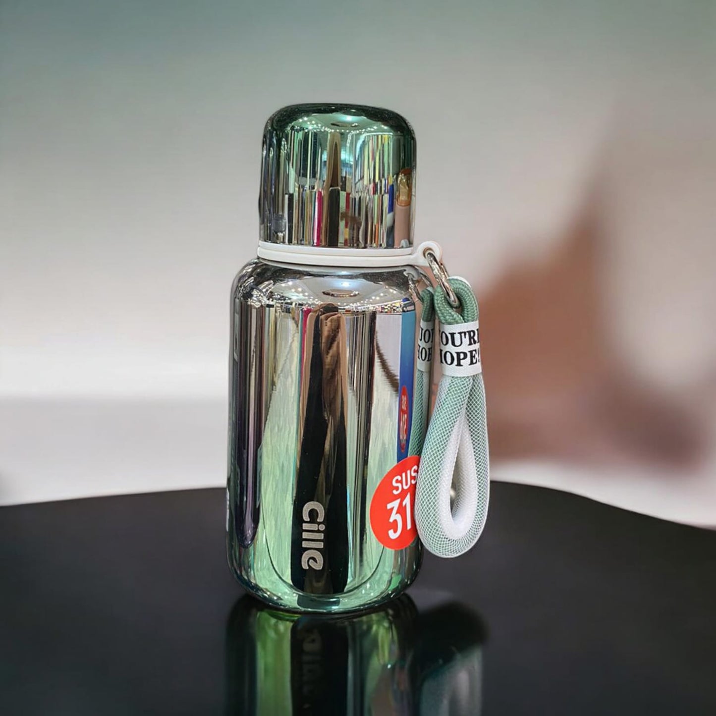 Color change Metallic Water Bottle