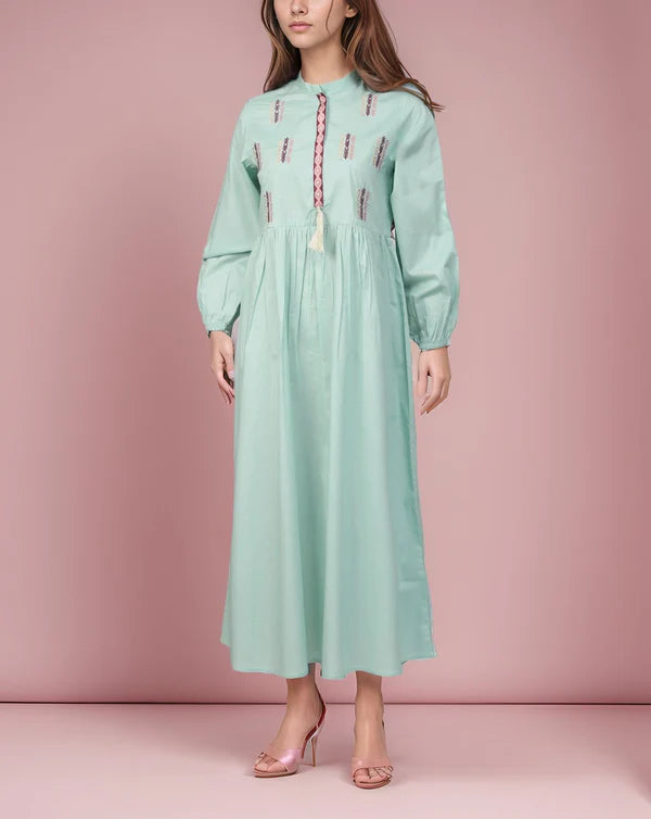 Embroidered Maxi