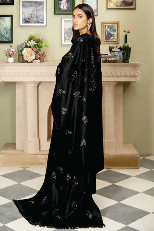 WOOL EMBROIDERED Collection by Marjjan MRW-473(BLACK)