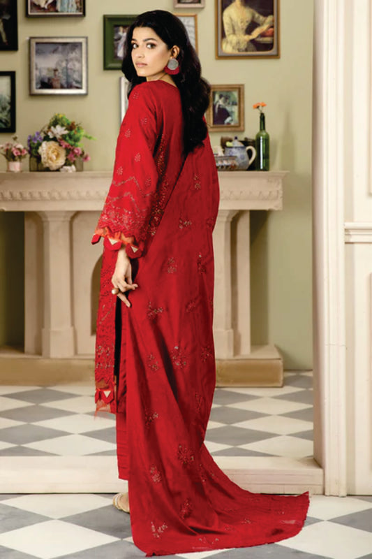 WOOL EMBROIDERED Collection by Marjjan MRW-473(RED)