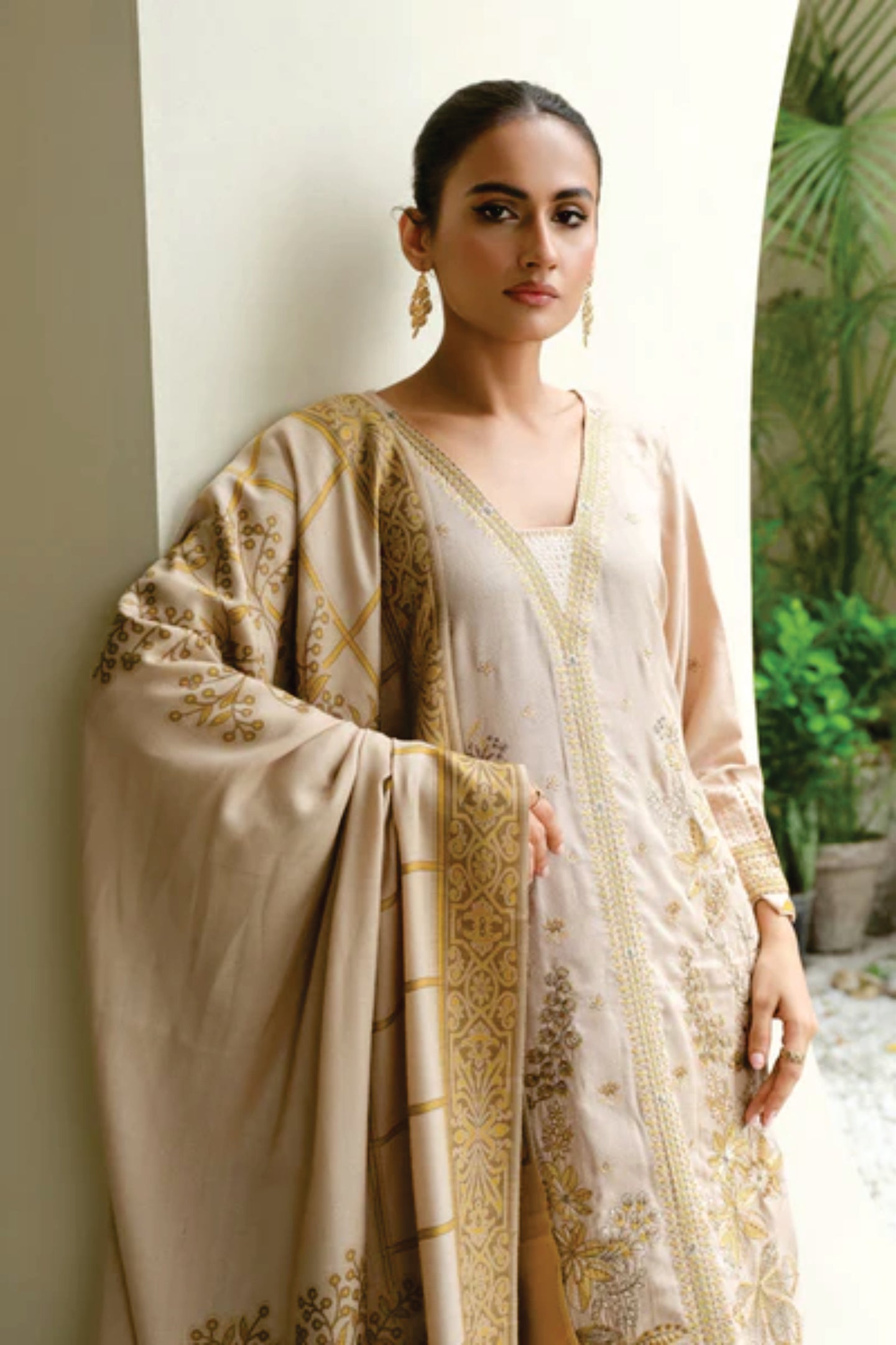 Karandi Embroidered Collection by Marjjan MDS-75(SKIN)