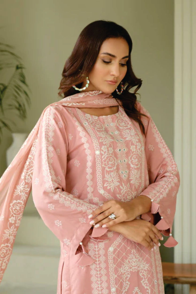 Karandi Embroidered Collection By Marjjan SKC-101(PINK)