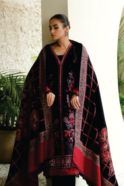 Karandi Embroidered Collection by Marjjan MDS-75(BLACK)