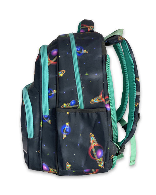Zundi Kids Space-Themed Backpack – Astronaut & Rocket Design