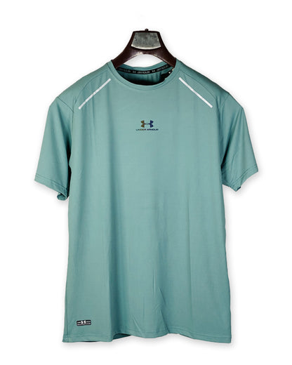 Under Armour Men's Green Tech T-Shirt – Lightweight Athletic Performance Tee