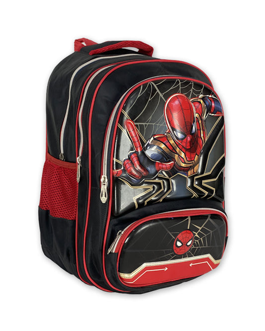 3D Spider-Man Themed Backpack – Durable Kids School Bag