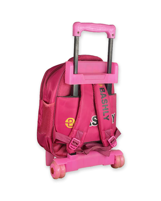 3D Print Kids' Pink Unicorn Trolley School Bag