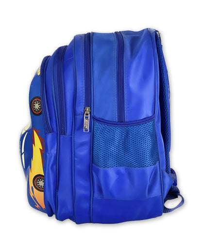 3D Themed Red Racer Backpack for Kids – Stylish and Durable
