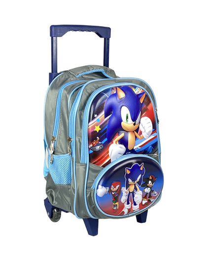 Sonic the Hedgehog Trolley School Bag for Boys