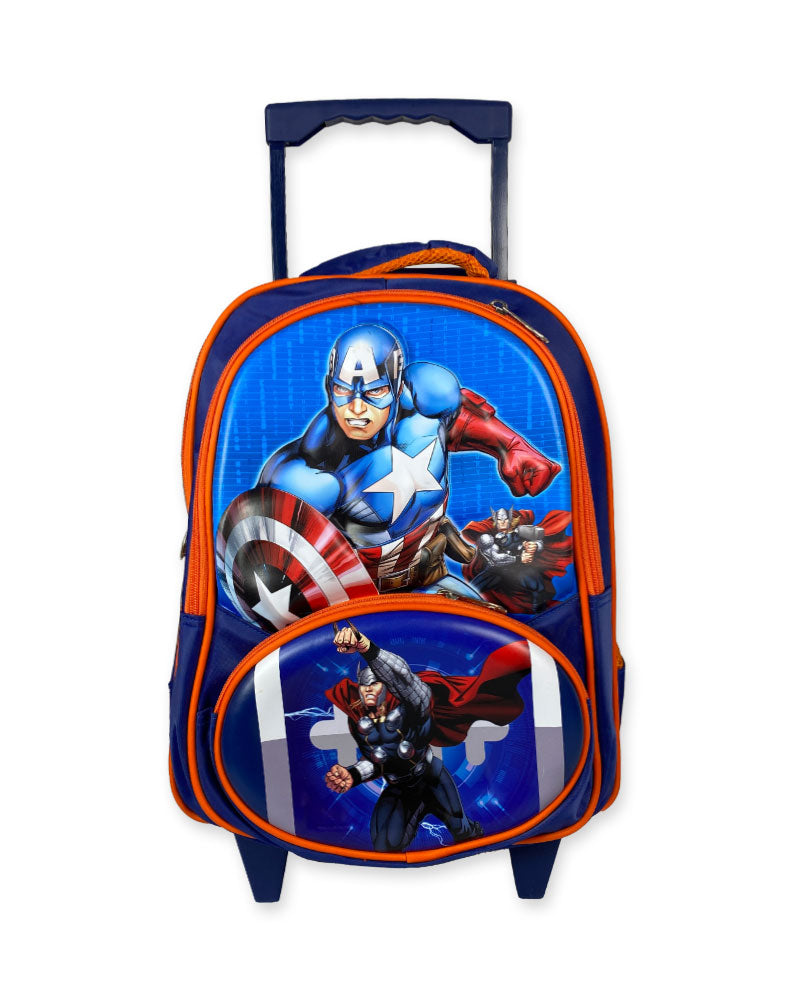 Captain Marvel Kids Trolley Bag