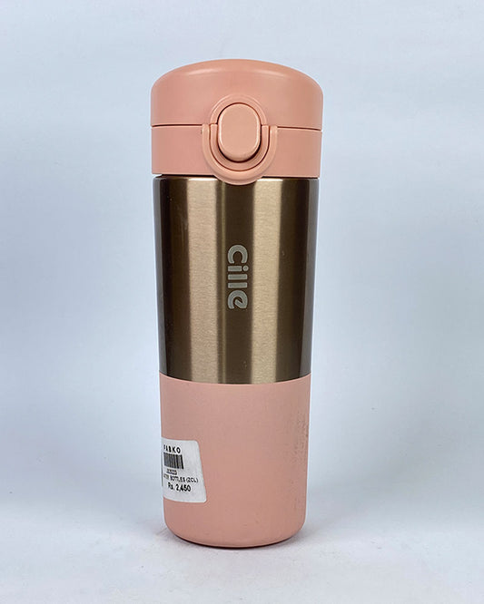 Cille Stainless Steel Pink Thermo Mug
