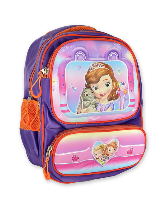Sofia the First 3D Backpack – Magical and Practical School Bag for Kids