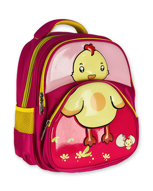 Cute Chick 3D Backpack – Fun and Colorful School Bag for Kids