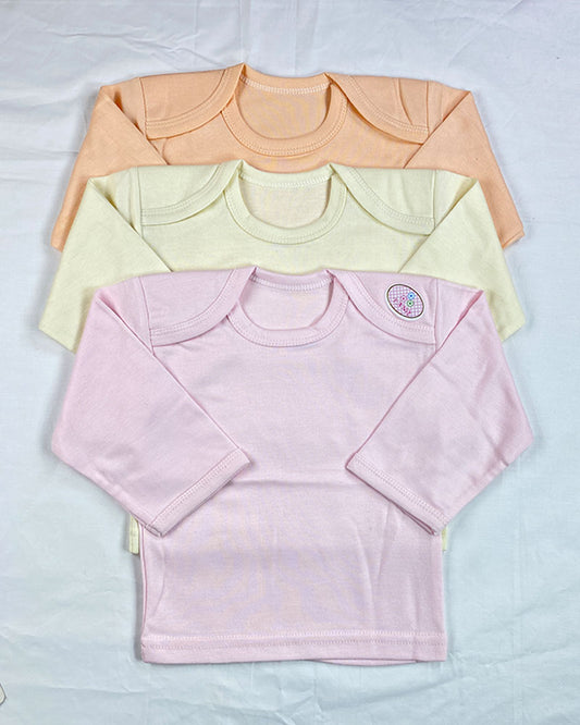 Baby Essentials Long-Sleeve Tee Set (Pack of 3)