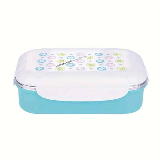 Colorful Stainless Steel Lunch Box with Lock Lid