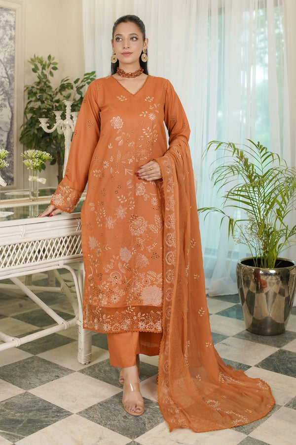 Karandi Embroidered Collection by Marjjan MZK-29