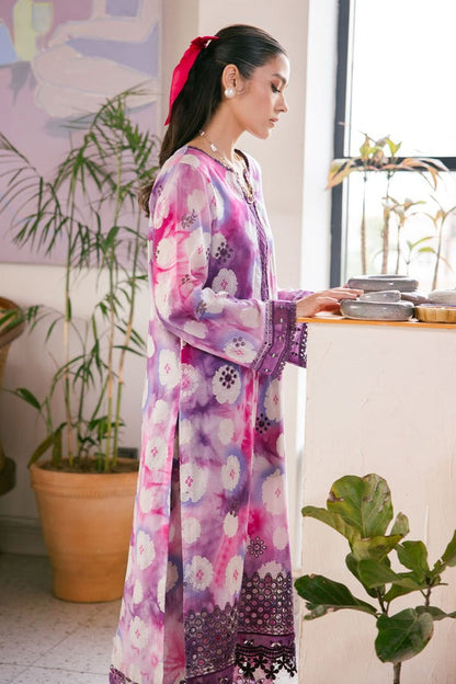 Nureh Printed And Embroidered Chikankari Lawn 2pc - Summer