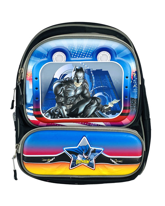 Batman 3D Backpack – Heroic and Durable School Bag for Kids