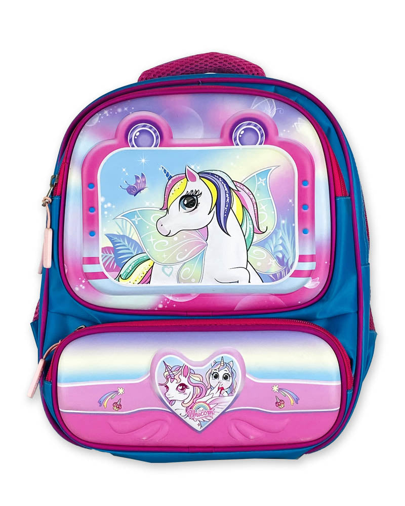 Unicorn 3D School Bag – Magical and Colorful Backpack for Kids