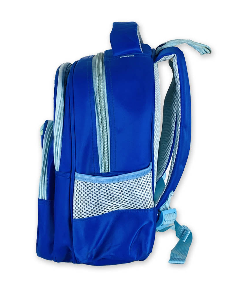 Blue Dinosaur 3D Kids Backpack – Fun and Functional School Bag