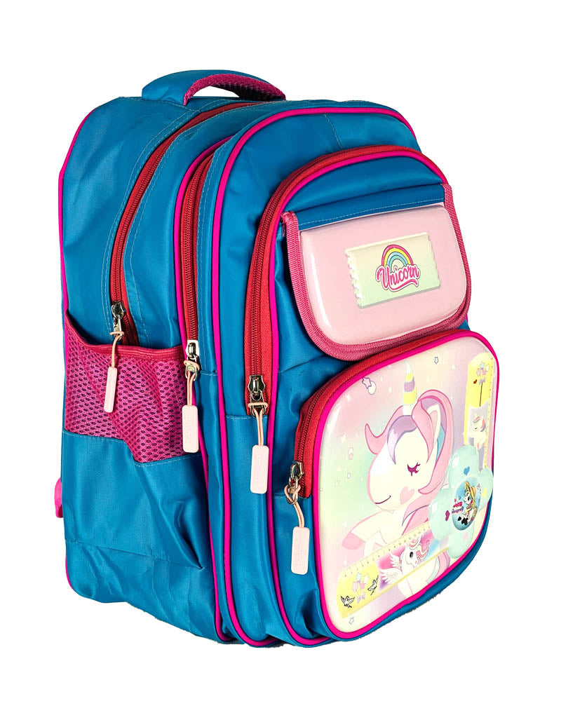 3D Unicorn-Themed Backpack for Kids – Magical and Spacious School Bag