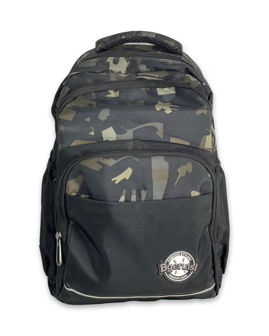 Bearlust Camouflage Backpack – Multi-Compartment School, Travel & Casual Bag