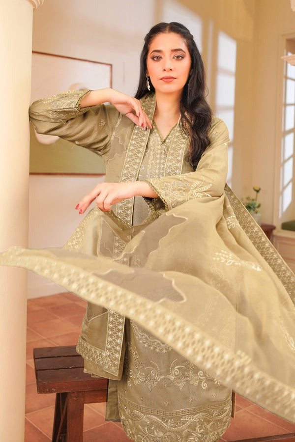 Karandi Embroidered Collection by Marjjan (SKC-123)