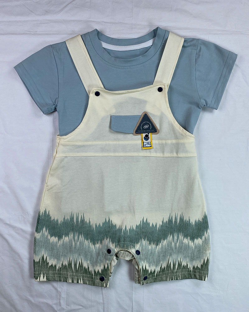 Forest Breeze Dungaree Set