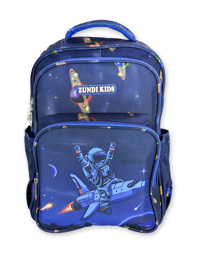 Zundi Kids Space-Themed School Backpack – Durable, Stylish