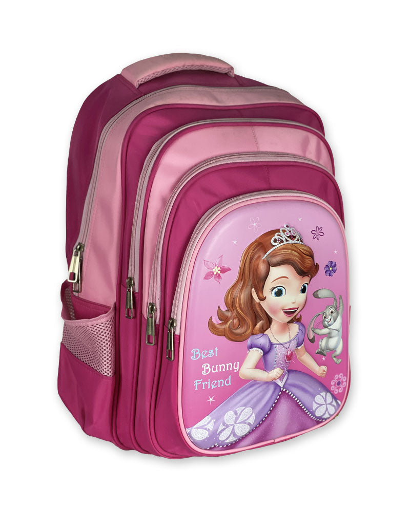 3D Themed Kids Backpack – Best Bunny Friend Design