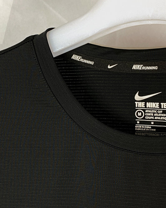 Nike Men’s Dri-FIT Black Training T-Shirt – Lightweight Performance Activewear