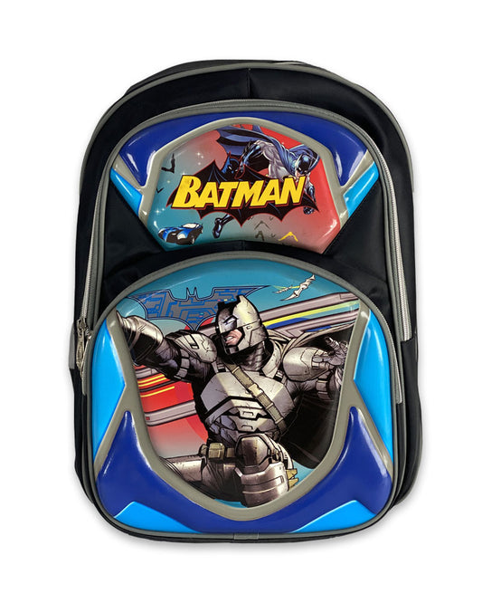 3D Batman Themed School Backpack – Superhero Bag for Kids