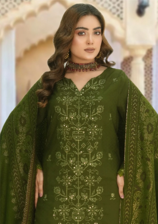 Meemsey Embroidered Wool 3 piece suit - winter