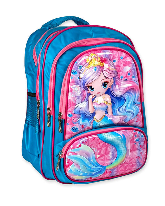 Kids Blue Mermaid Backpack
