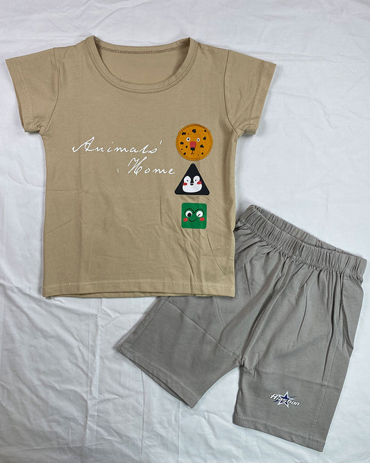 Animal Buddies Beige Set