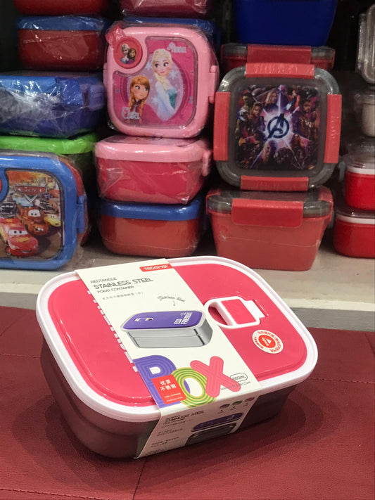 Lunch Box - FRIENDLY Plastic Lunch Box